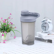 Portable Protein Powder Shaker Bottle