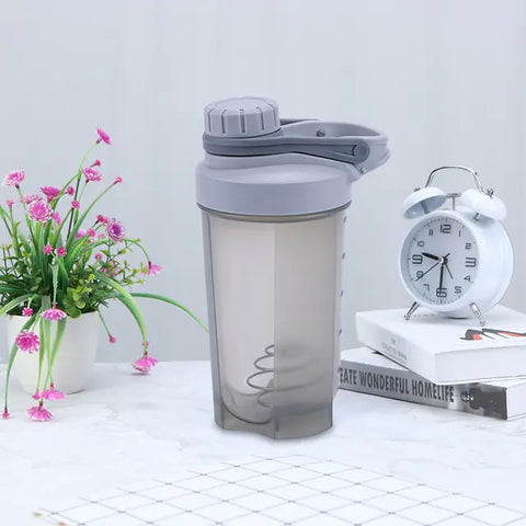 Portable Protein Powder Shaker Bottle