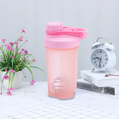 Portable Protein Powder Shaker Bottle