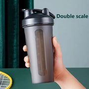Portable Protein Powder Shaker Bottle