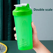Portable Protein Powder Shaker Bottle