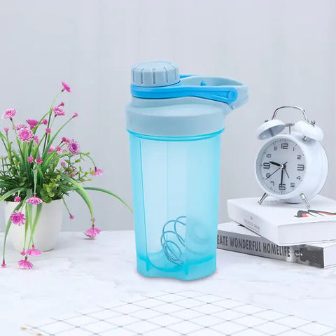 Portable Protein Powder Shaker Bottle