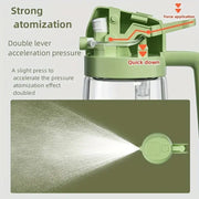 "Kitchen oil spray bottle for even and controlled oil distribution, perfect for cooking with less mess and waste."


