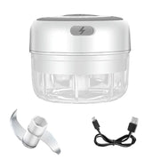 "Effortlessly mash garlic with the Mini USB Wireless Electric Garlic Masher. Compact, rechargeable, and easy to use, this kitchen tool saves you time and adds convenience, making garlic preparation quick and mess-free."

