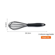 Silicone whisk Handheld Egg Beater Silicone mixer Cream hand whisk Baking utensils Kitchen tools
