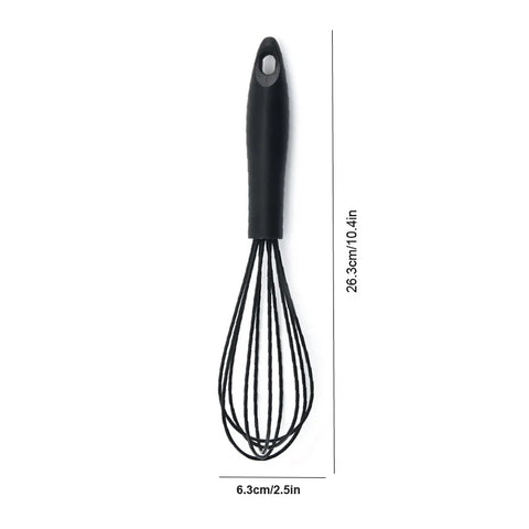 Silicone whisk Handheld Egg Beater Silicone mixer Cream hand whisk Baking utensils Kitchen tools