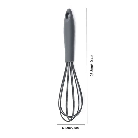 Silicone whisk Handheld Egg Beater Silicone mixer Cream hand whisk Baking utensils Kitchen tools