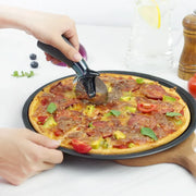 Nonstick Carbon Steel Baking Tray – Pizza Pan with Holes