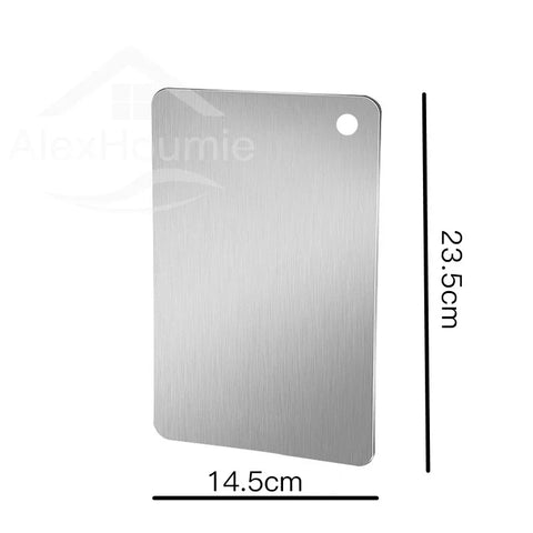 Stainless Steel Cutting Board Home Kitchen Rectangular Chopping Board Kneading Dough Cutting Dough And Fruit Vegetable Meat Tool