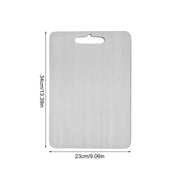 Double Cutting Board Double-Sided Titanium Kitchen Chopping Board Food Grade Kitchen Cutting Mat Portable Cutting Board Serving