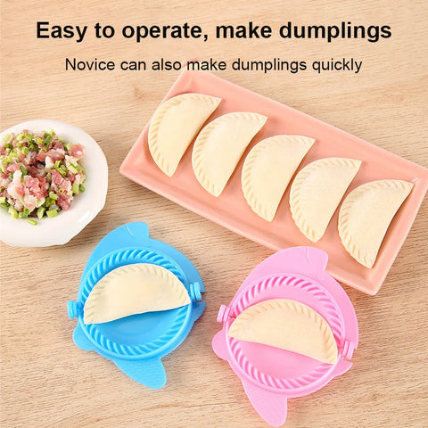 Dumpling Maker DIY Dumpling Mould Meat Scoop Easy Plastic  Dumpling Machine Lazy Dumpling Machine Dough Press Kitchen Gadgets