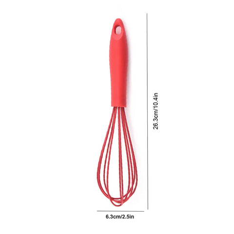 Silicone whisk Handheld Egg Beater Silicone mixer Cream hand whisk Baking utensils Kitchen tools