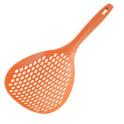 Home Kitchen Leaky Spoon Large Multi-Purpose Fishing Noodle Long Handle Non-Slip Round Strainer Drainer Eco-Friendly
