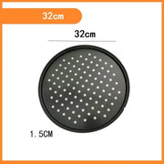Carbon Steel Baking Tray – Nonstick Pizza Pan with Holes