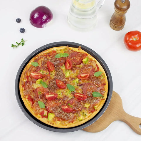 Carbon Steel Nonstick Pizza Tray – Durable Baking Tool