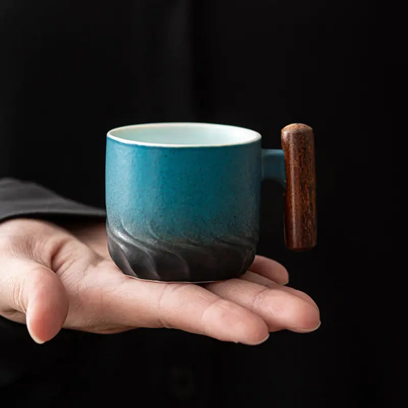 Retro Ceramic Coffee Cup DINEZY