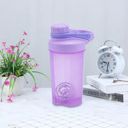 Portable Protein Powder Shaker Bottle