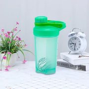 Portable Protein Powder Shaker Bottle